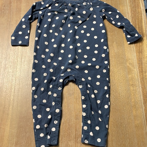 🩶 Tea set of 3 romper/sleepers - Picture 4 of 5